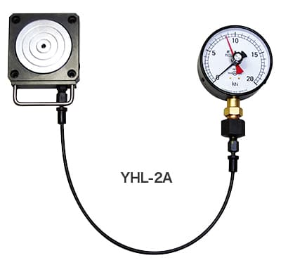 油圧式ロードセル：YHLシリーズ（アナログ表示200kN）